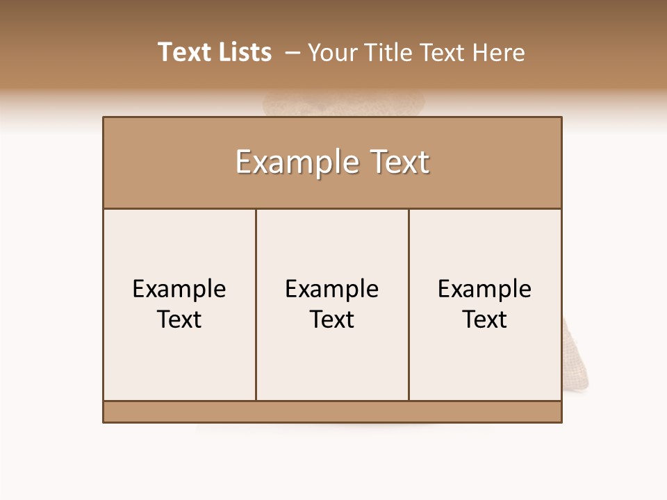 Female Touching Grandmother PowerPoint Template