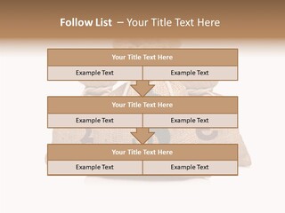 Female Touching Grandmother PowerPoint Template