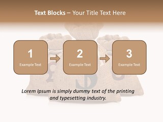 Female Touching Grandmother PowerPoint Template