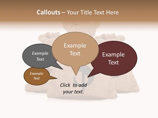 Female Touching Grandmother PowerPoint Template