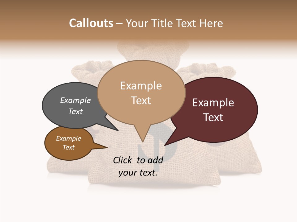 Female Touching Grandmother PowerPoint Template