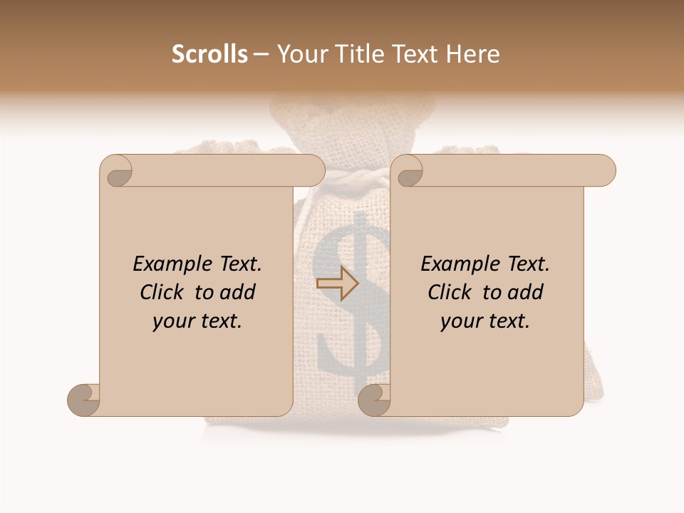 Female Touching Grandmother PowerPoint Template