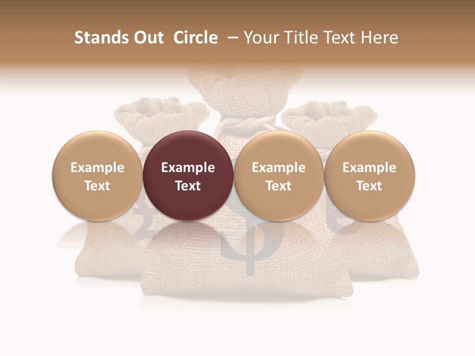 Female Touching Grandmother PowerPoint Template