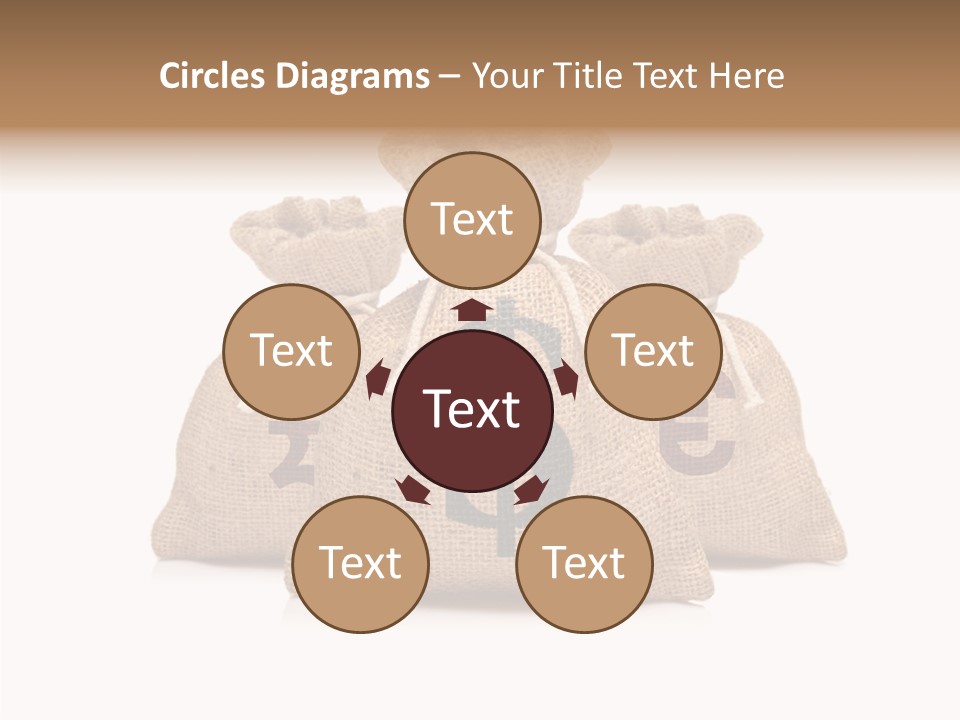 Female Touching Grandmother PowerPoint Template