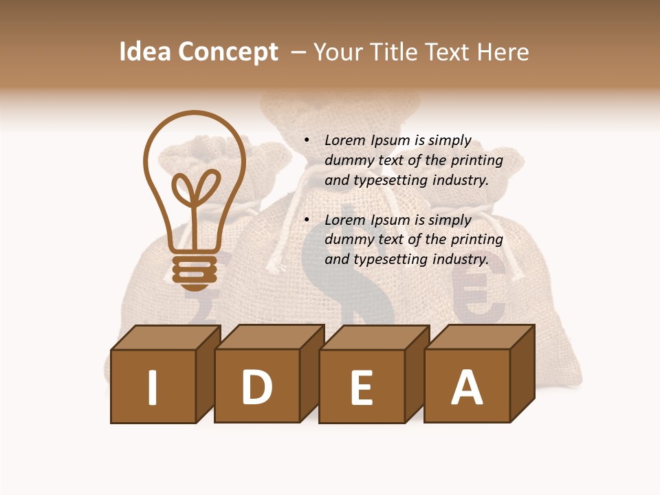 Female Touching Grandmother PowerPoint Template