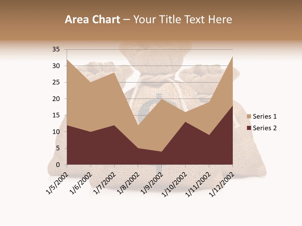 Female Touching Grandmother PowerPoint Template