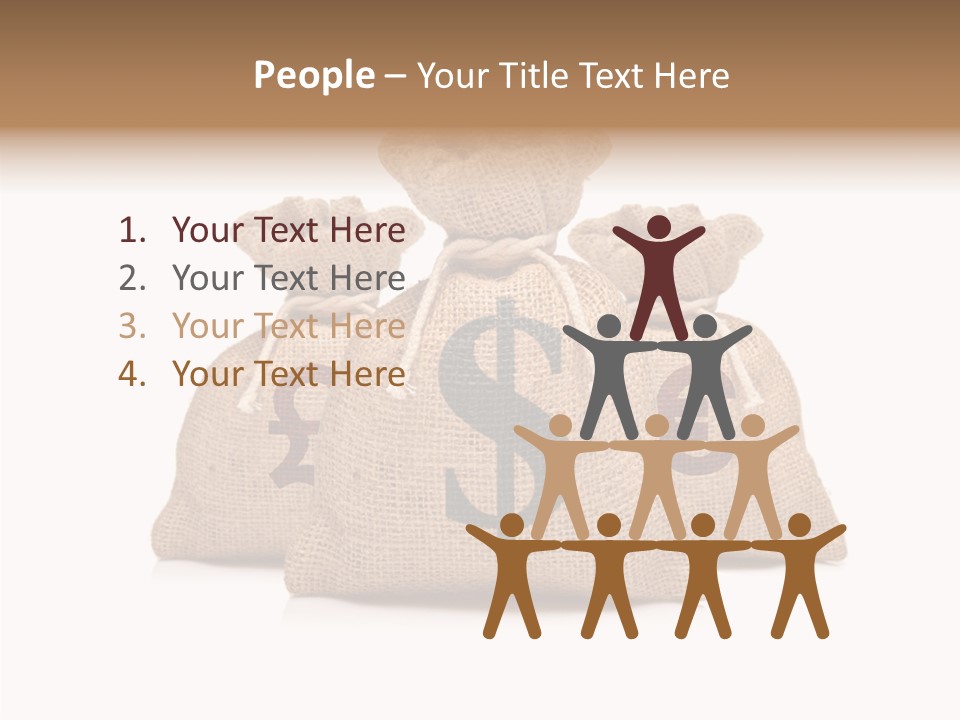 Female Touching Grandmother PowerPoint Template