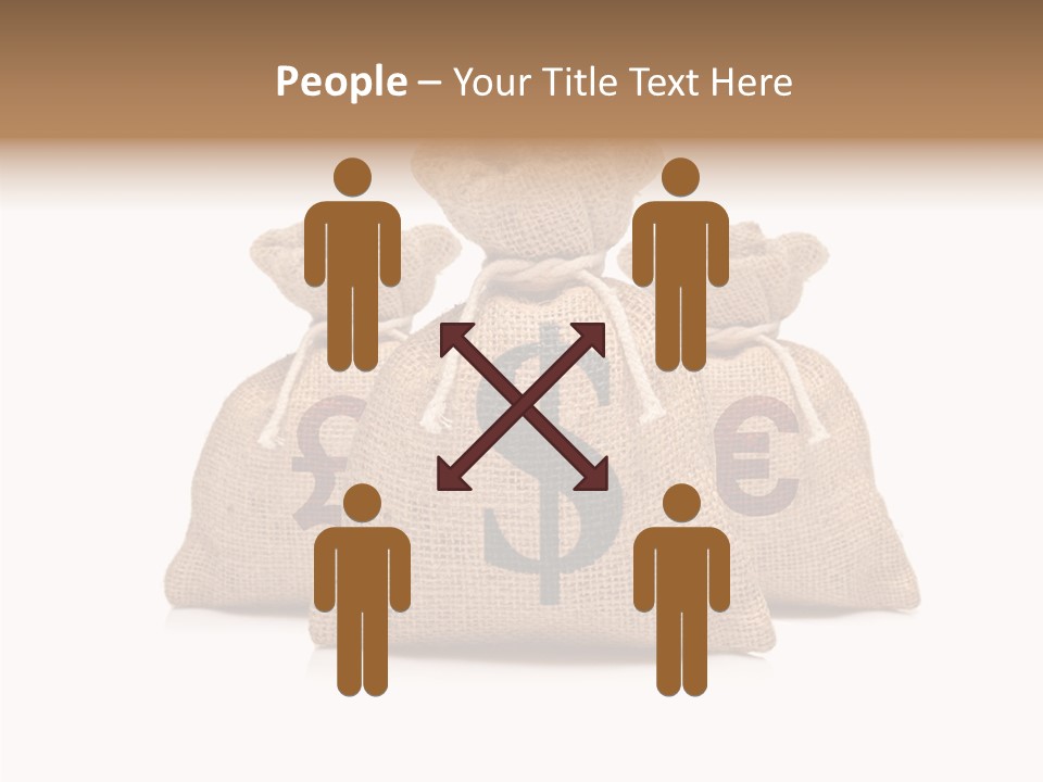 Female Touching Grandmother PowerPoint Template