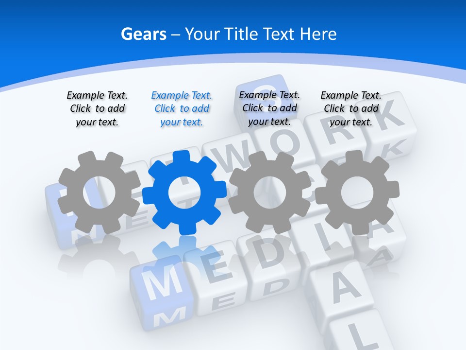 Care White Background Women PowerPoint Template