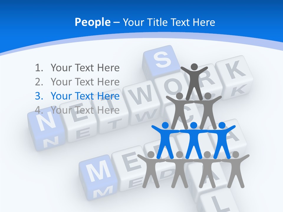 Care White Background Women PowerPoint Template