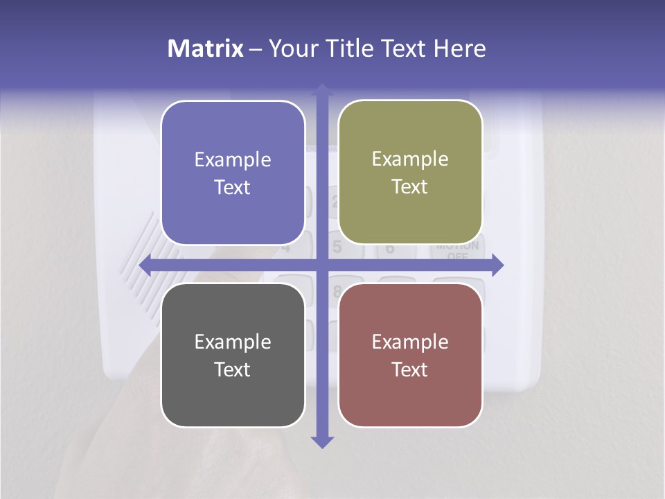 Senior  Human White Background PowerPoint Template