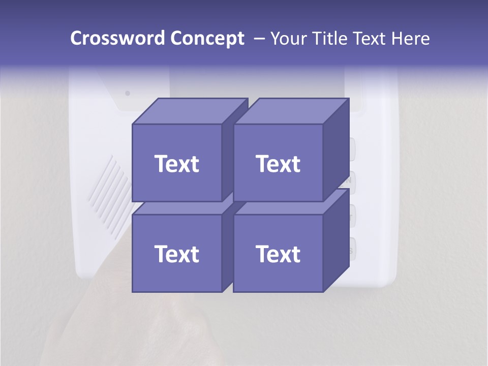 Senior  Human White Background PowerPoint Template