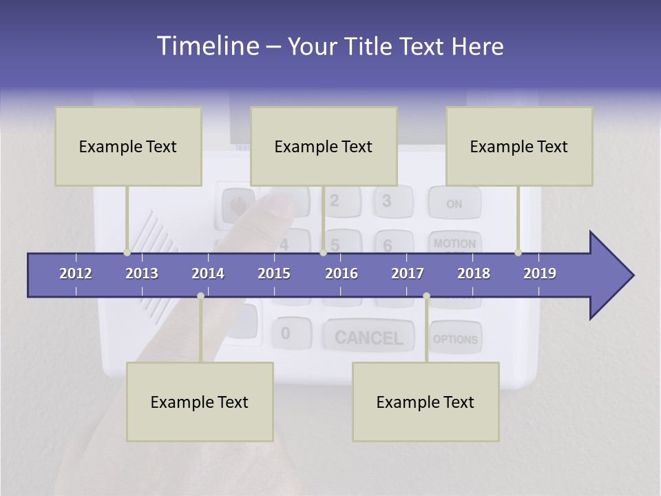 Senior  Human White Background PowerPoint Template
