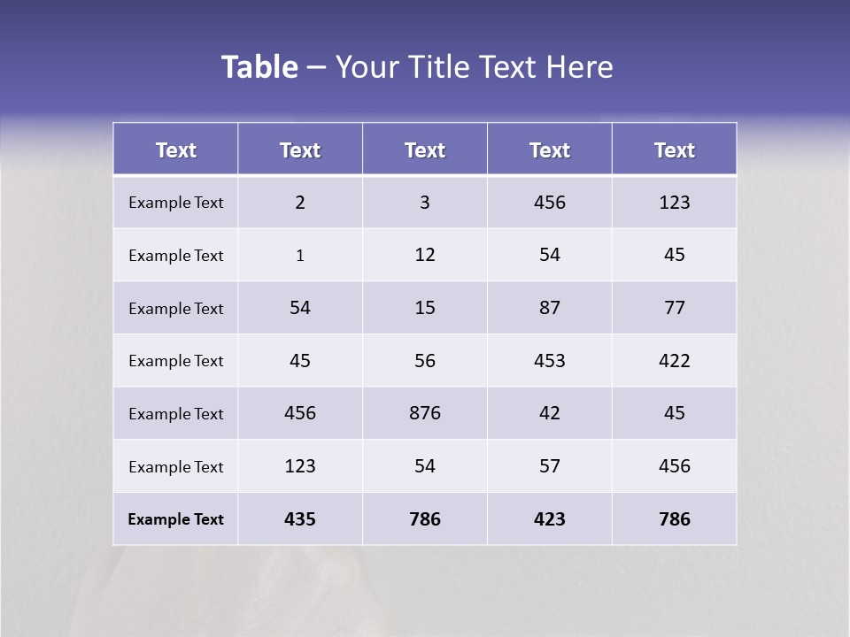 Senior  Human White Background PowerPoint Template