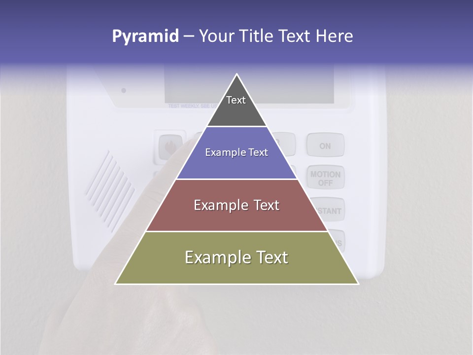 Senior  Human White Background PowerPoint Template