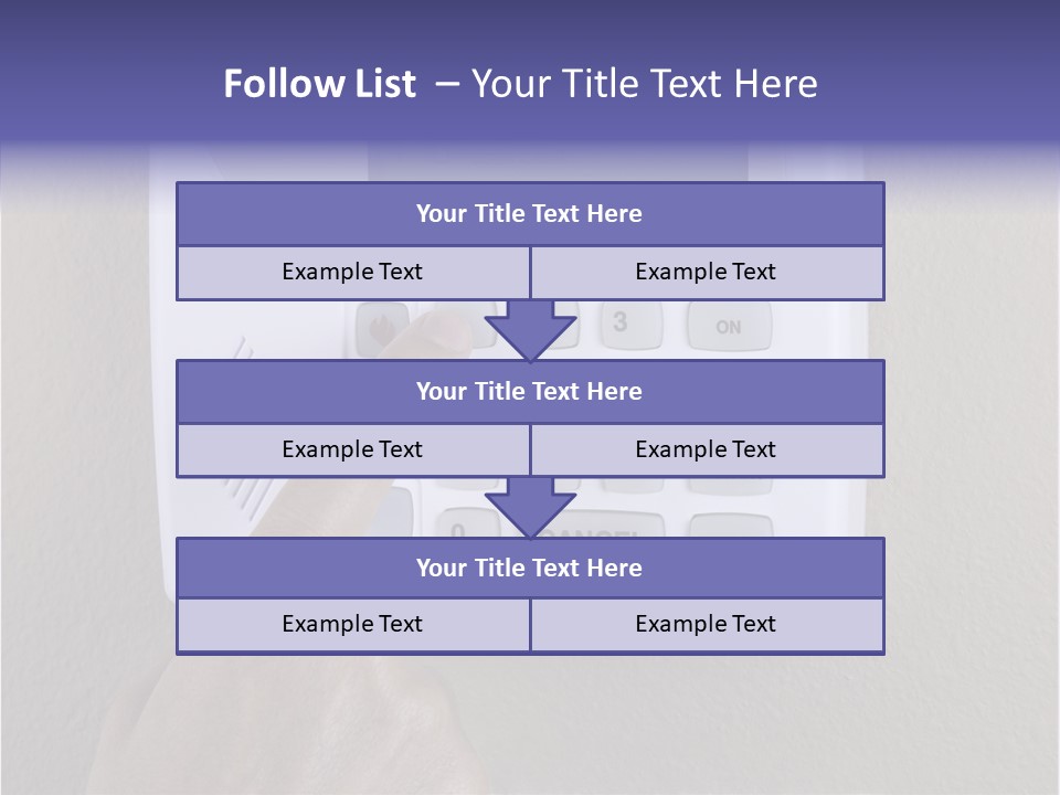 Senior  Human White Background PowerPoint Template