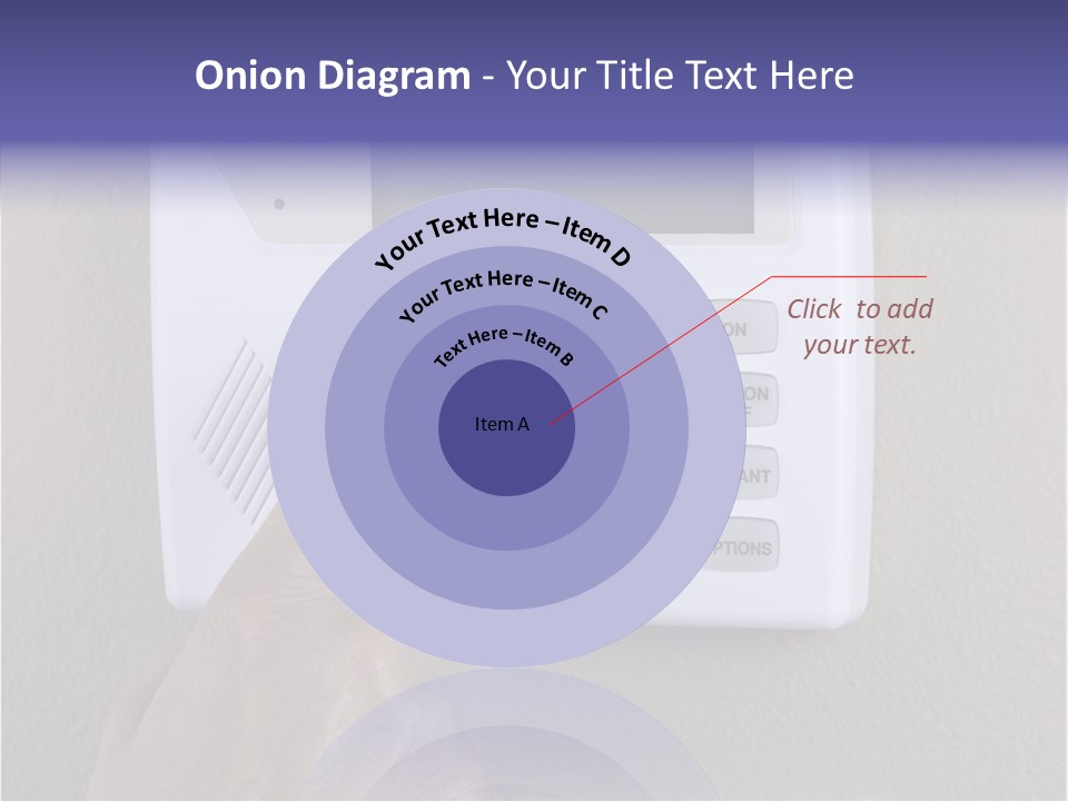 Senior  Human White Background PowerPoint Template