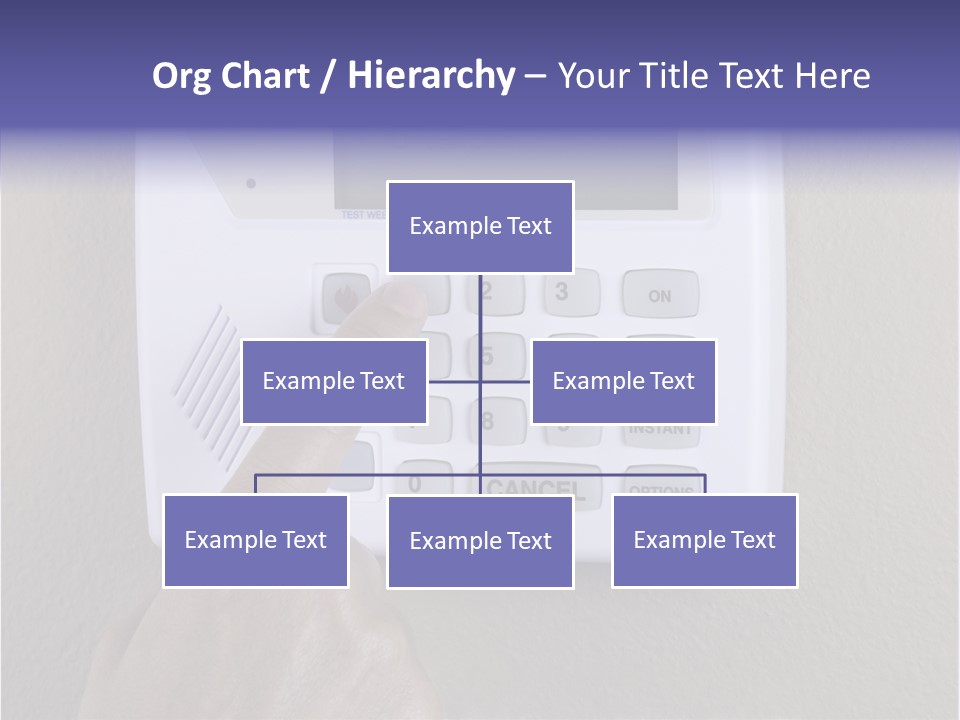 Senior  Human White Background PowerPoint Template