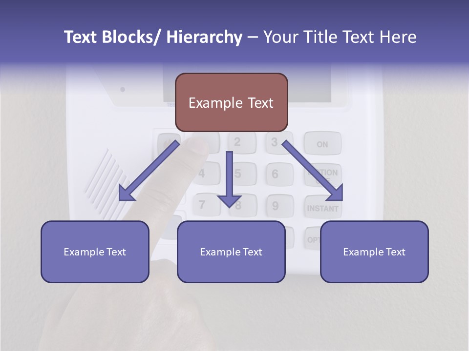 Senior  Human White Background PowerPoint Template