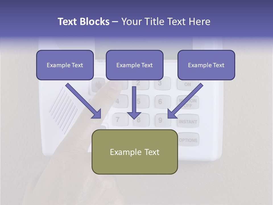 Senior  Human White Background PowerPoint Template
