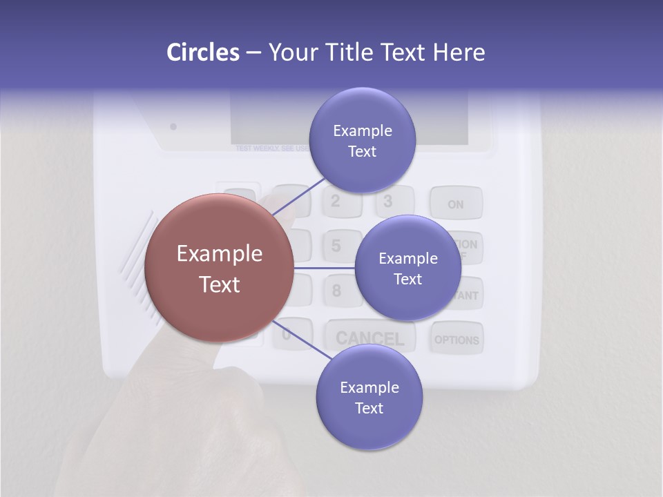 Senior  Human White Background PowerPoint Template