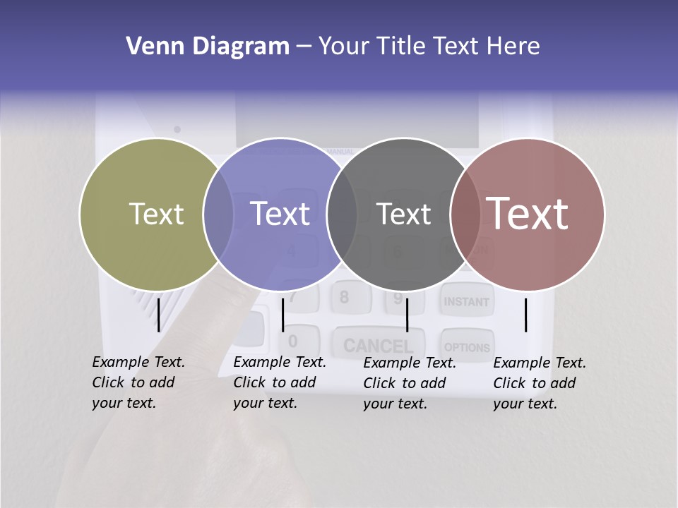 Senior  Human White Background PowerPoint Template