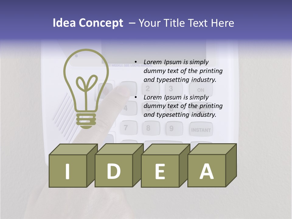 Senior  Human White Background PowerPoint Template