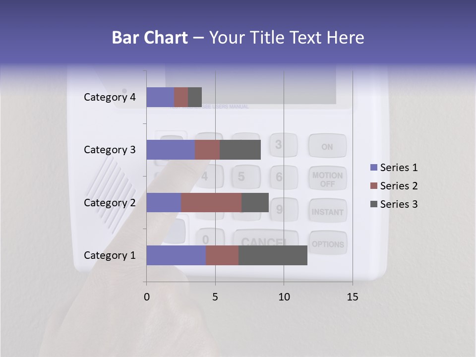 Senior  Human White Background PowerPoint Template