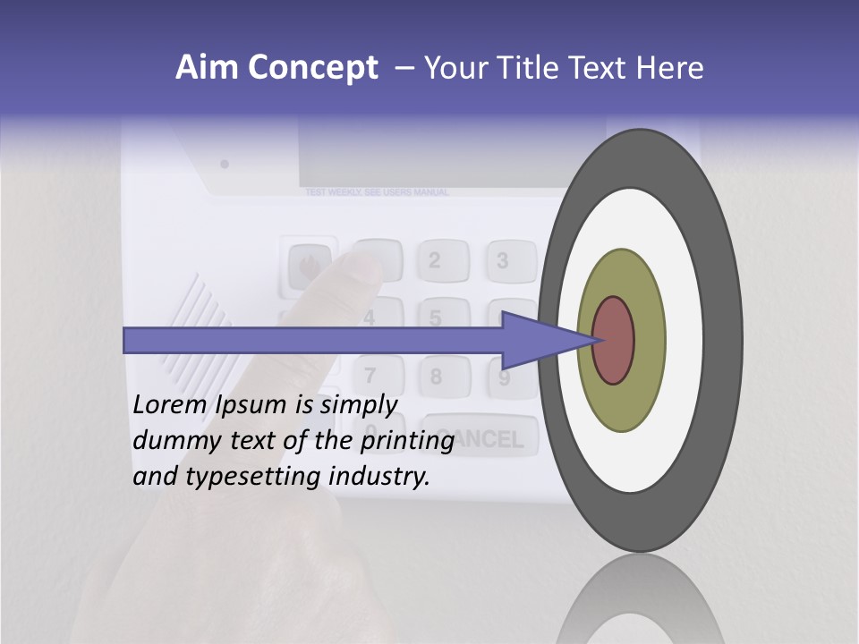 Senior  Human White Background PowerPoint Template