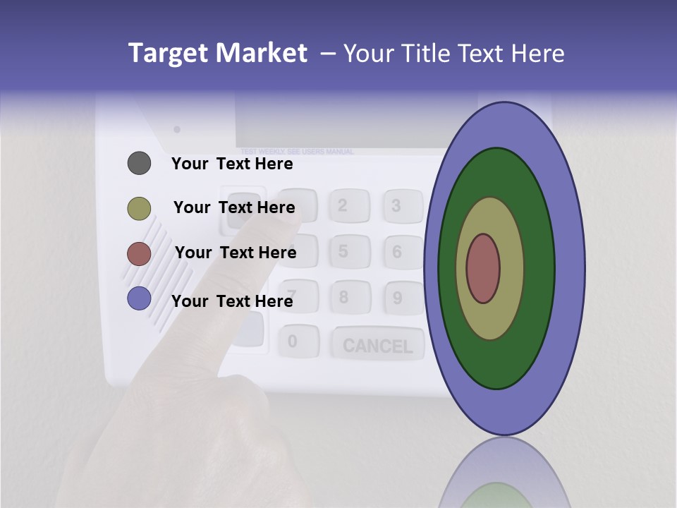 Senior  Human White Background PowerPoint Template