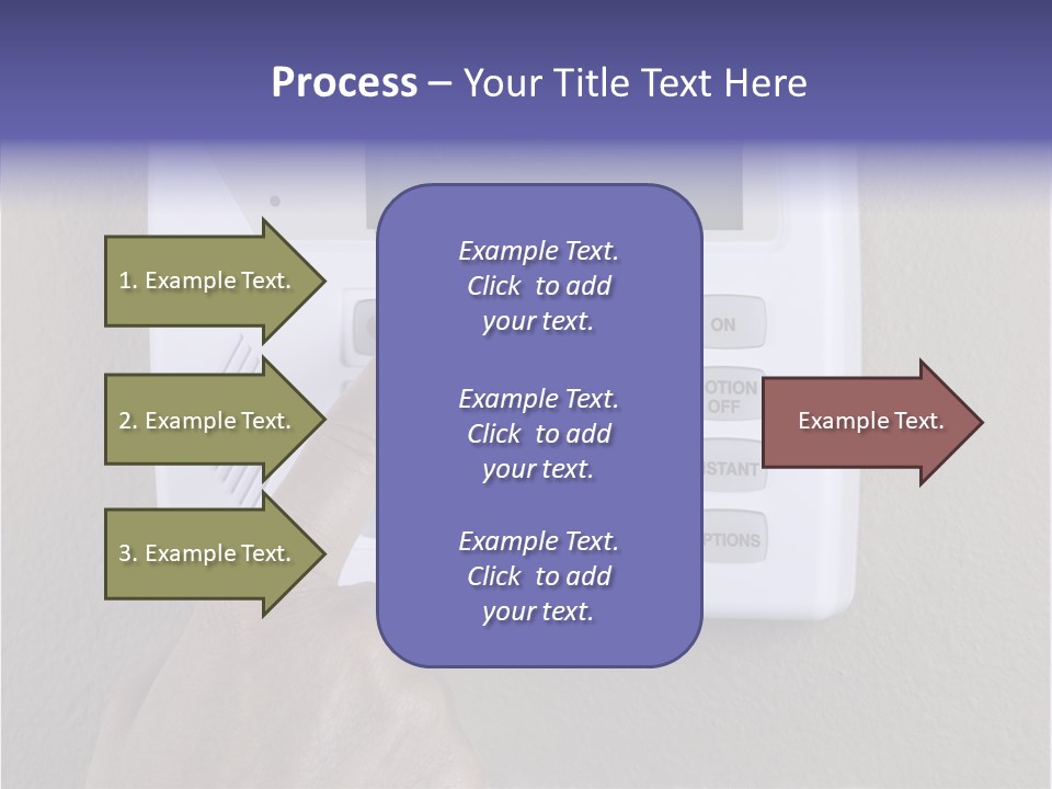 Senior  Human White Background PowerPoint Template