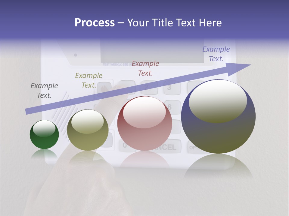 Senior  Human White Background PowerPoint Template