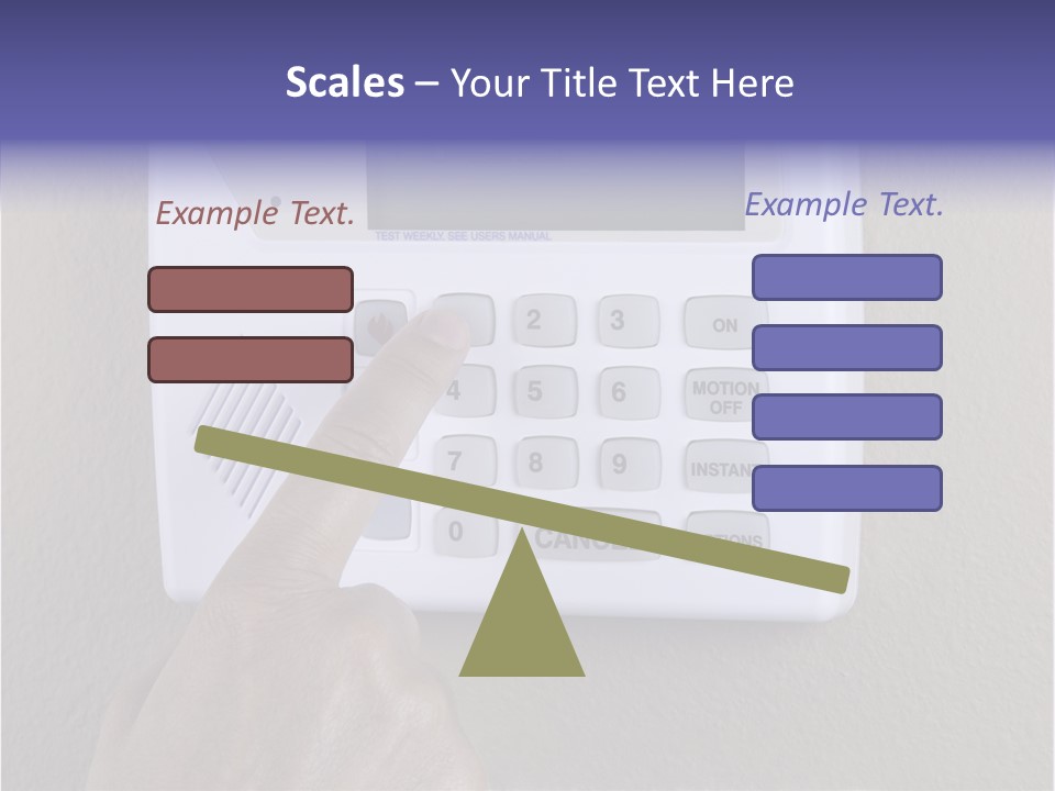 Senior  Human White Background PowerPoint Template