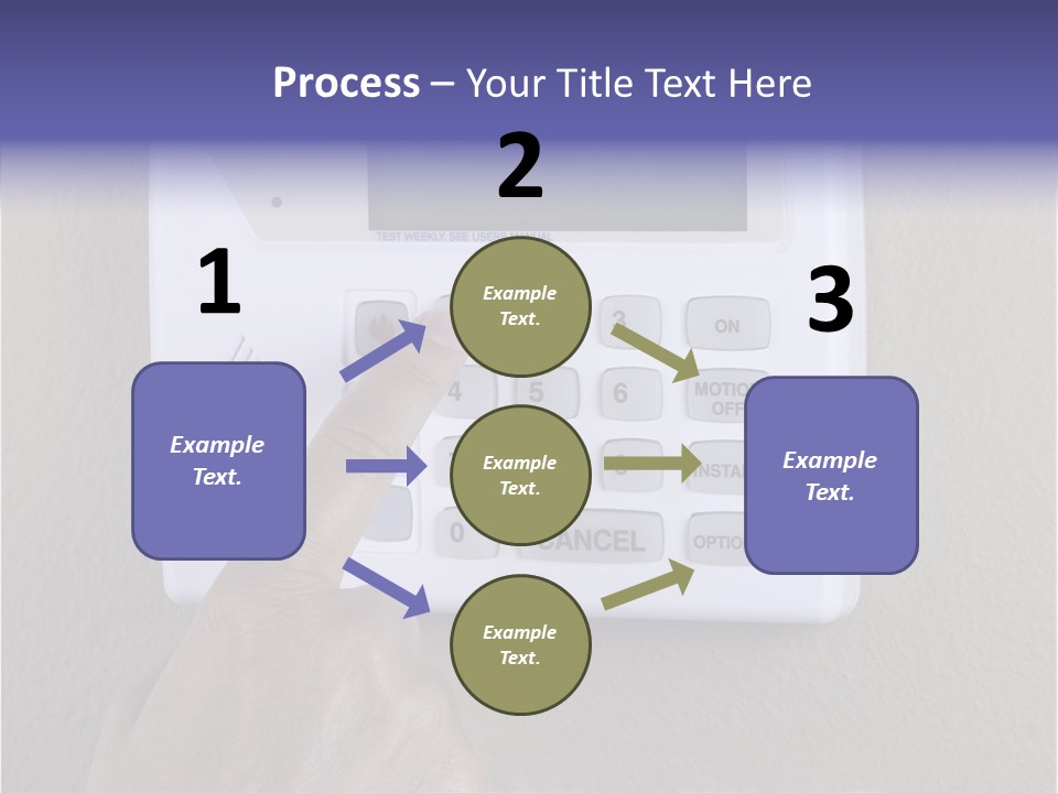 Senior  Human White Background PowerPoint Template