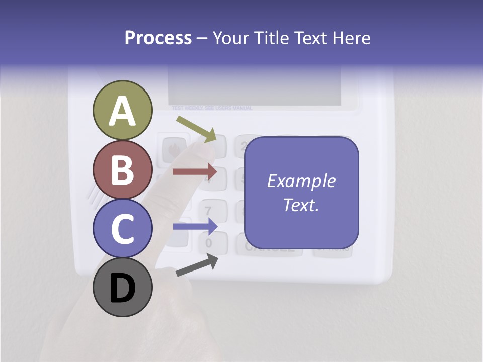 Senior  Human White Background PowerPoint Template