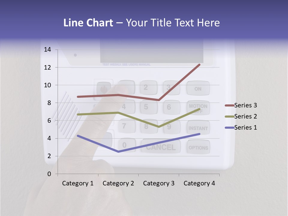 Senior  Human White Background PowerPoint Template