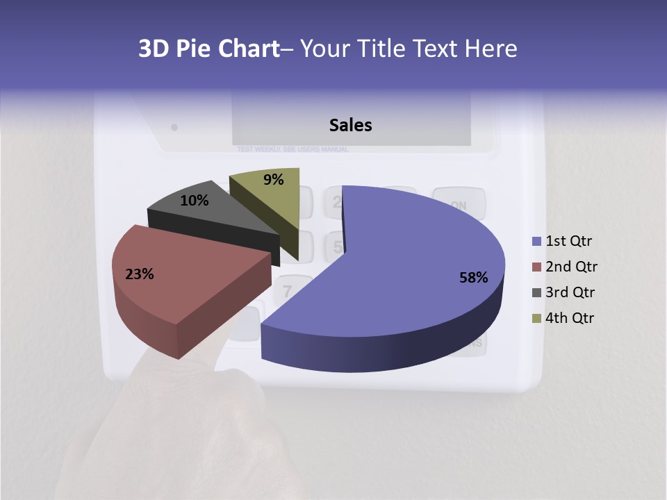 Senior  Human White Background PowerPoint Template