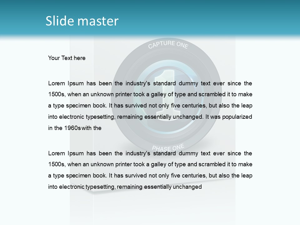 Young Caregiver Finger PowerPoint Template