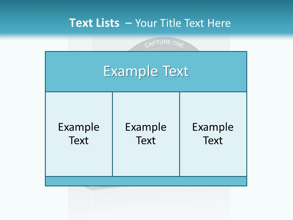 Young Caregiver Finger PowerPoint Template
