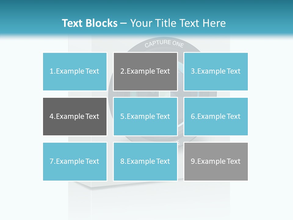 Young Caregiver Finger PowerPoint Template