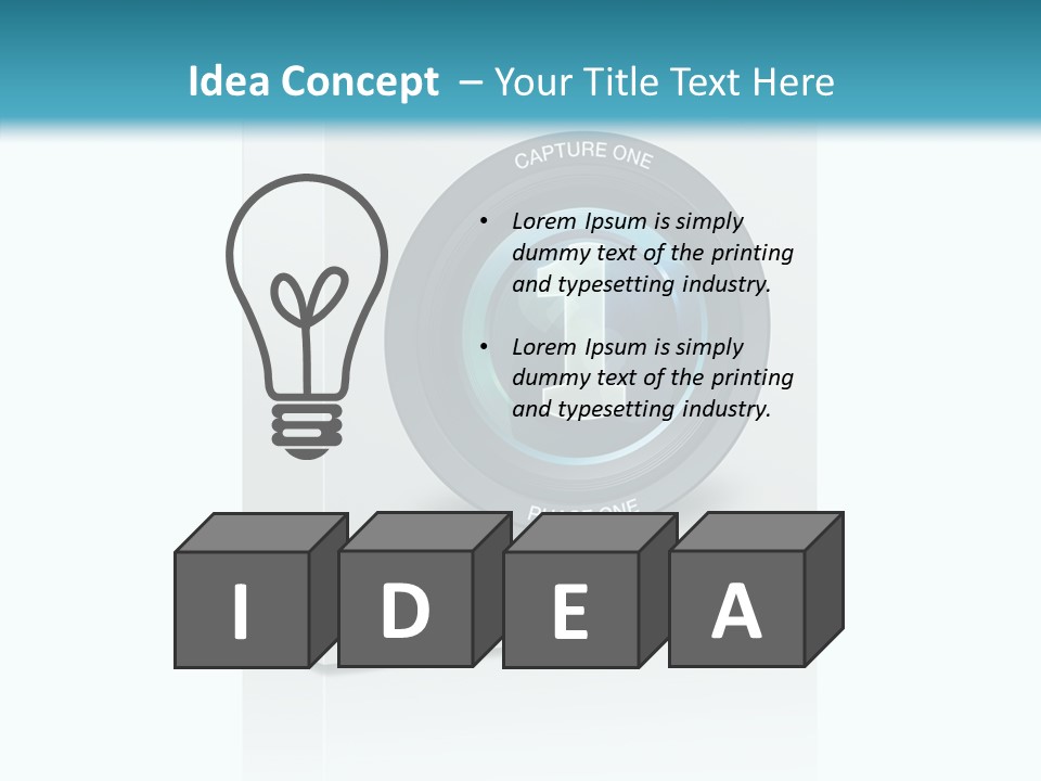 Young Caregiver Finger PowerPoint Template