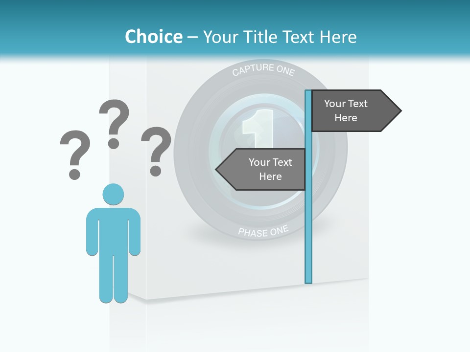 Young Caregiver Finger PowerPoint Template
