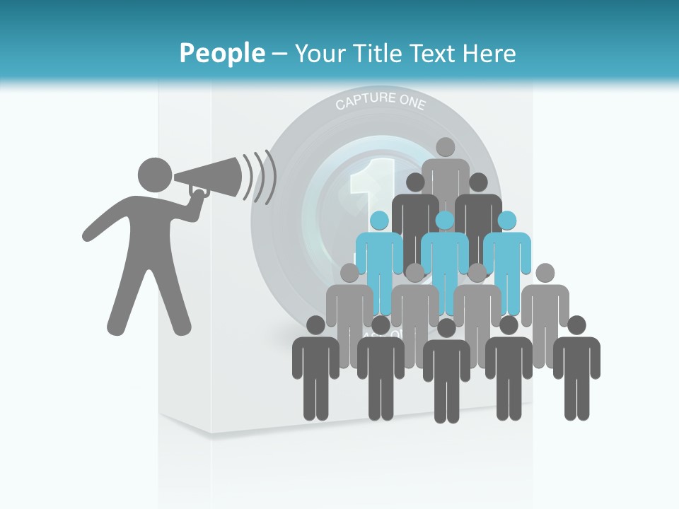 Young Caregiver Finger PowerPoint Template