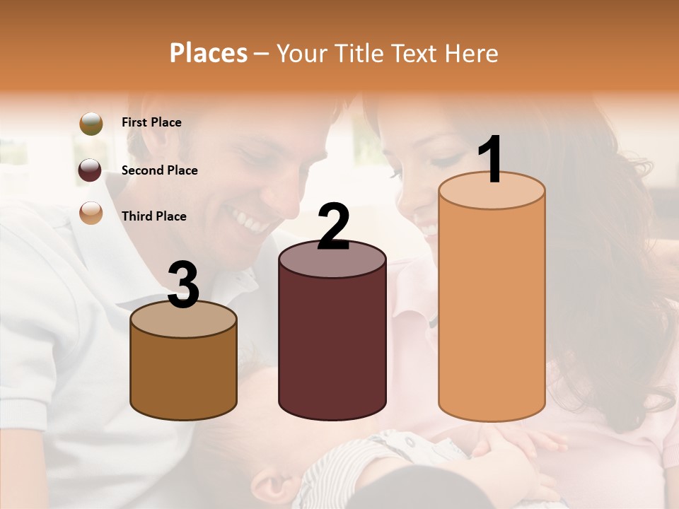 Young Finger Women PowerPoint Template