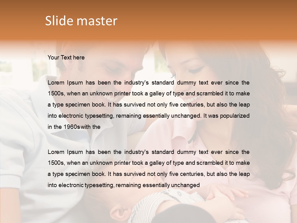 Young Finger Women PowerPoint Template