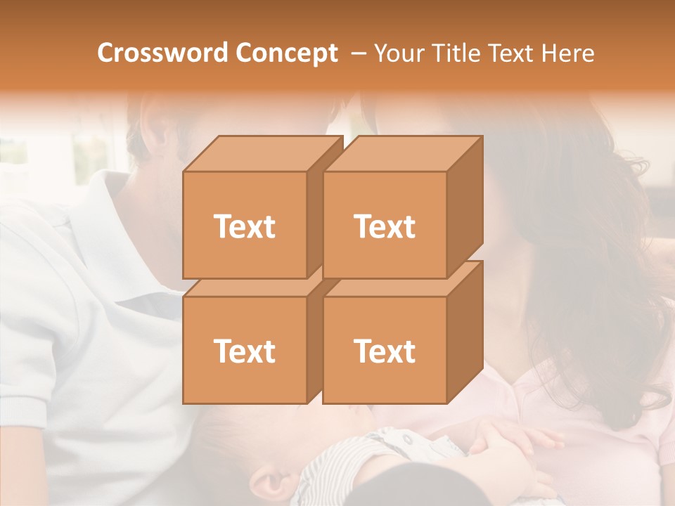 Young Finger Women PowerPoint Template