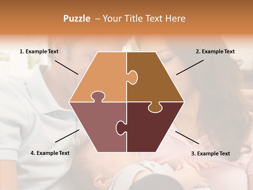 Young Finger Women PowerPoint Template