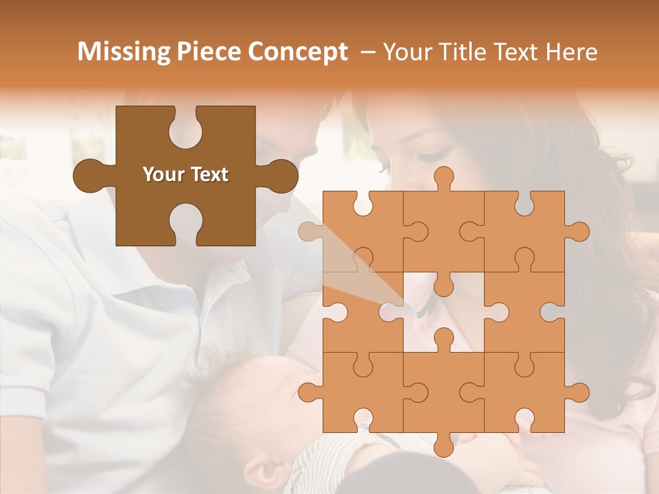 Young Finger Women PowerPoint Template