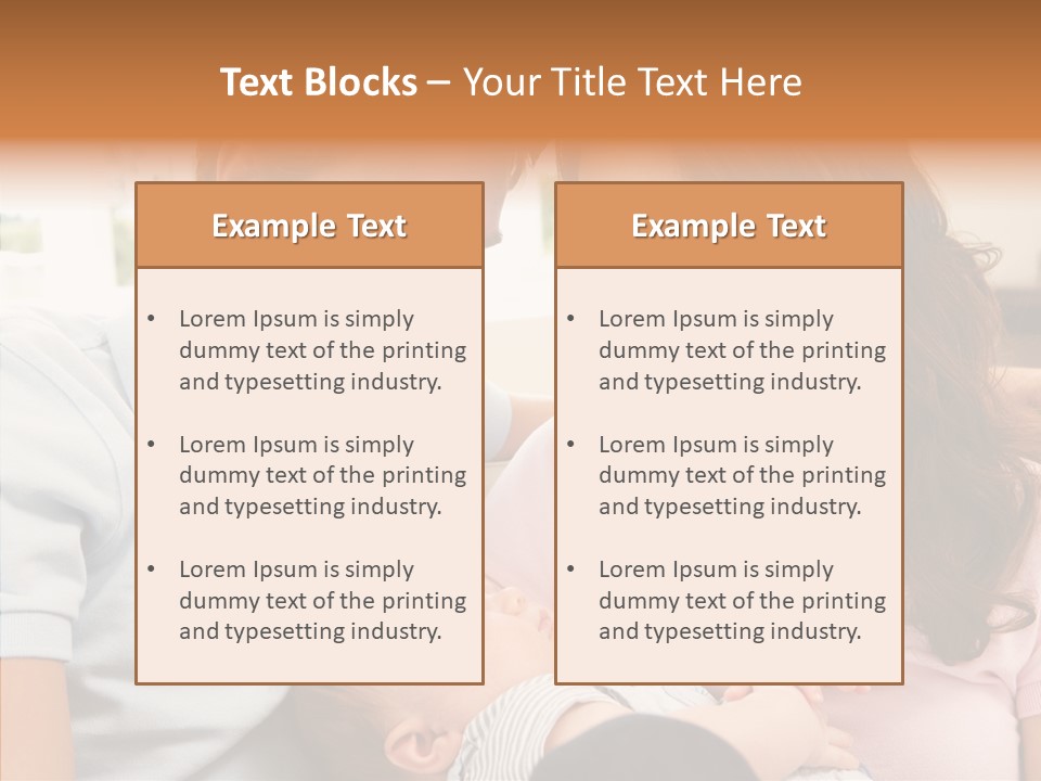 Young Finger Women PowerPoint Template