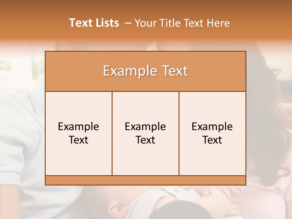 Young Finger Women PowerPoint Template